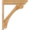 Ekena Millwork Legacy Slat Rough Sawn Outlooker, Western Red Cedar, 8"W x 36"D x 42"H OUT08X36X42LEC06RWR - alternate 2